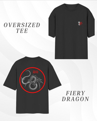 Fiery Dragon Oversized T-Shirt