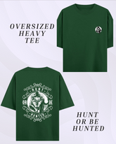 Hunt or be Hunted Oversized Heavy T-Shirt - in 6 colors