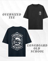 Longboard Old School Oversized T-Shirt