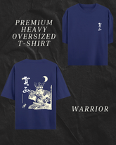 Warrior Oversized Heavy T-Shirt - in 3 colors