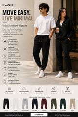 Minimal Solid Joggers - in 8 colors